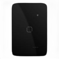 Interruptor smart touch class, 1 tecla, 10a bivolt. ble-sigmesh myhouse x , preto